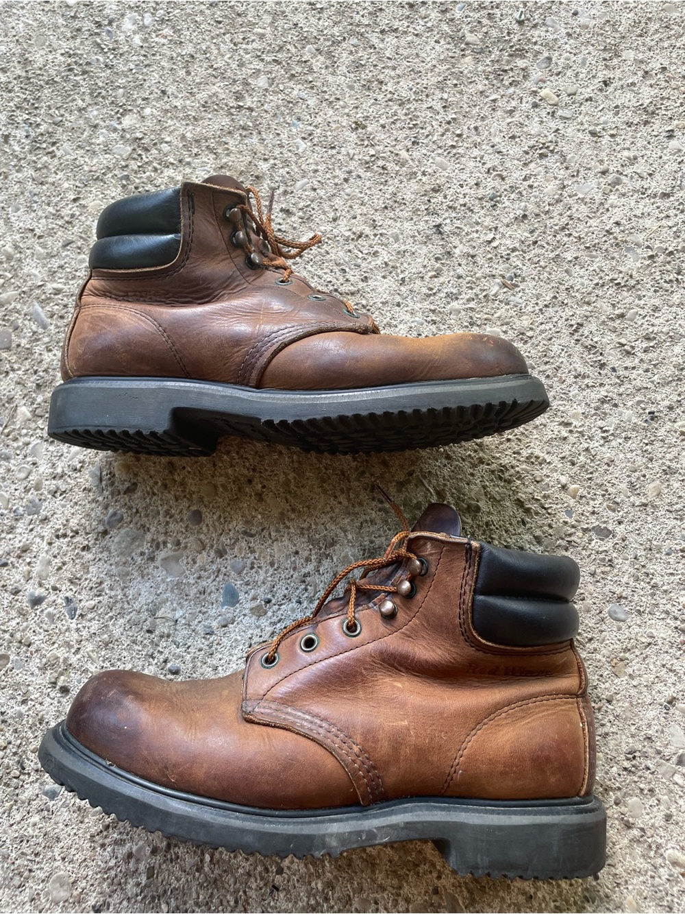 Vintage Women’s Red Wing 1607   Supersole Boots Made In USA 8.5 B No Steel Toe